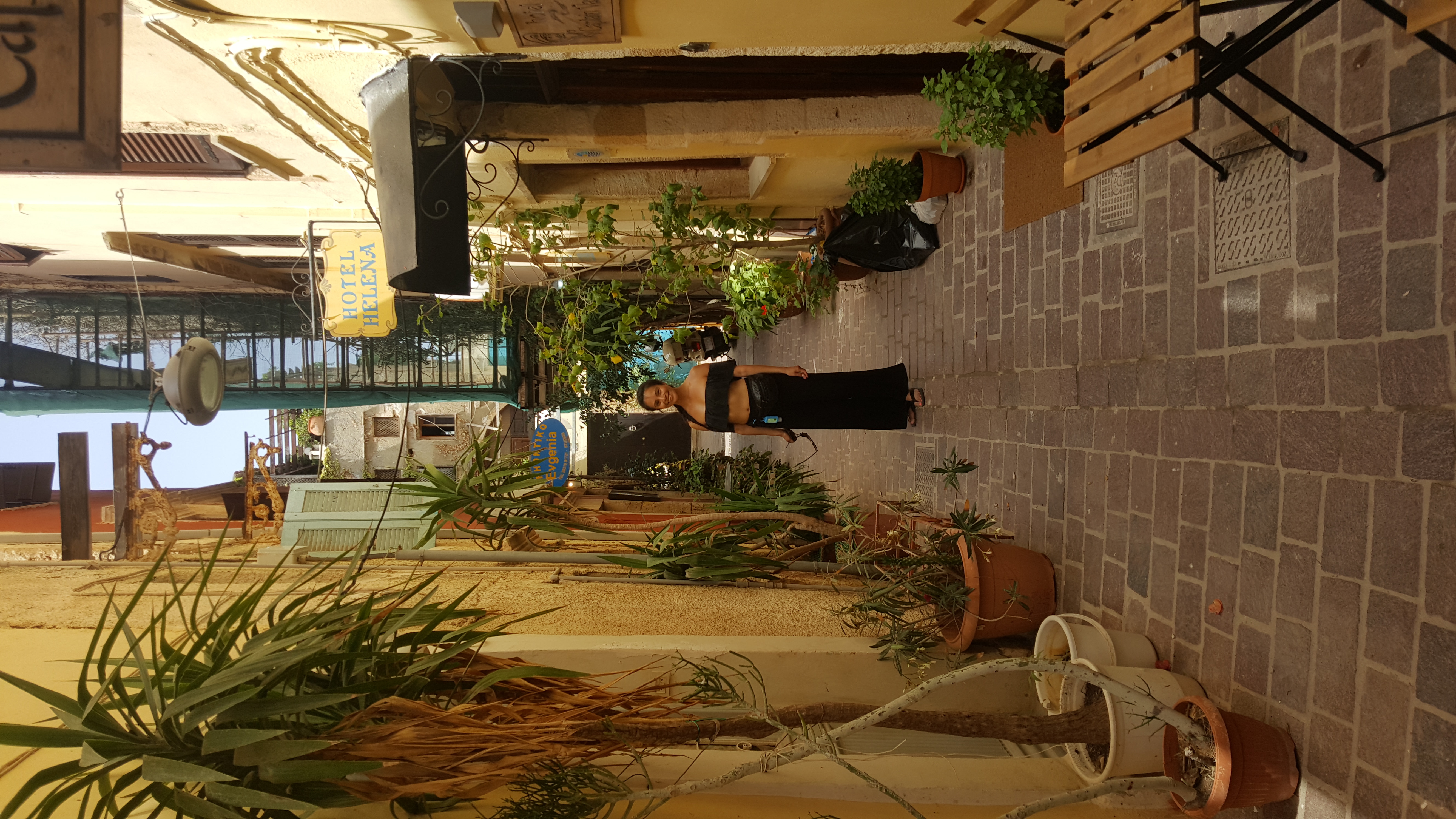 Greek alleyway